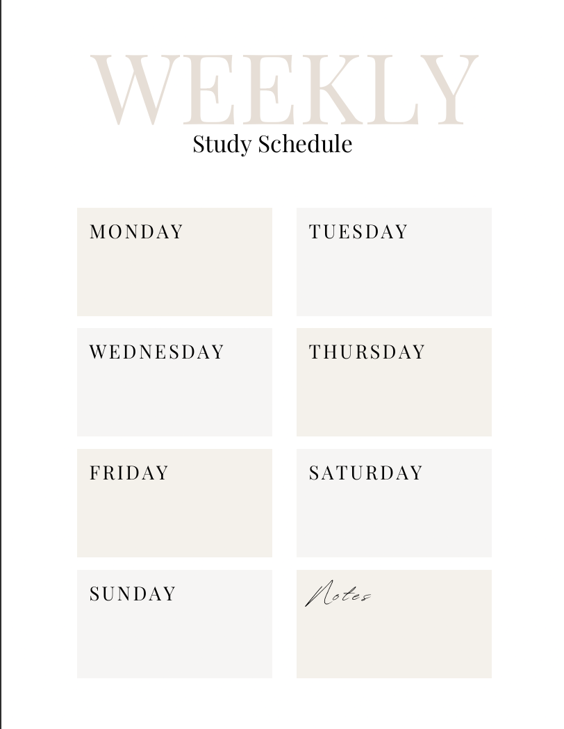 Nursing Student Planner Bundle | Digital Nursing School Organizer | Clinical & Study Planner